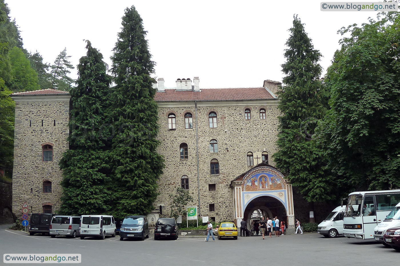 Rila - Entrance to the Rila Monastery